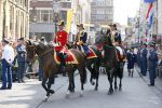 Den Haag 16 september 2014
Prinsjesdag met oa Koning Willem Alexander Koningin Maxima prinses Laurentien en prins Constantijn. Gouden Koets op het binnenhof.