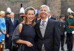 Den Haag 16 september 2014
Prinsjesdag met oa Koning Willem Alexander Koningin Maxima prinses Laurentien en prins Constantijn. Gouden Koets op het binnenhof. Ronald Plasterk met vrouw