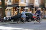 Amsterdam 12 september 2014
Tom Egbers en Janke Dekker op de fiets