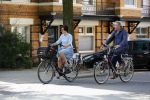 Amsterdam 12 september 2014
Tom Egbers en Janke Dekker op de fiets