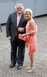 Den Haag 16 september 2014
Prinsjesdag met oa Koning Willem Alexander Koningin Maxima prinses Laurentien en prins Constantijn. Gouden Koets op het binnenhof. Ton Elias met vrouw