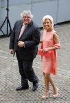 Den Haag 16 september 2014
Prinsjesdag met oa Koning Willem Alexander Koningin Maxima prinses Laurentien en prins Constantijn. Gouden Koets op het binnenhof. Ton Elias met vrouw