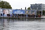 Amsterdam 6 september 2015
ALS Amsterdam City Swim in de grachten van Amsterdam met veel bekende nederlanders.
