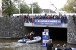 Amsterdam 6 september 2015
ALS Amsterdam City Swim in de grachten van Amsterdam met veel bekende nederlanders.