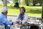 Hilversum 25 augustus 2015
Annette v Trigt op terras op mediapark
