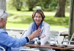 Hilversum 25 augustus 2015
Annette v Trigt op terras op mediapark