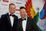 Amsterdam 29 juni 2015
Rainbow awards in Tuschinski.
Barry Paff en....