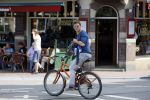Amsterdam 20 augustus 2015
Beau v Erven Dorens op de fiets