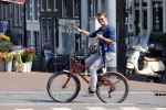 Amsterdam 20 augustus 2015
Beau v Erven Dorens op de fiets