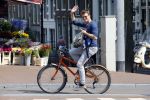 Amsterdam 20 augustus 2015
Beau v Erven Dorens op de fiets