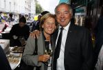 Amsterdam 3 september 2015
Opening verbouwde pc hooftstraat. Benno Leeser met .. van Coster Diamonds
