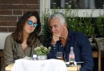 Amsterdam 21 augustus 2015
Bram Moszkowicz met vriendin Nynke Hogervorst