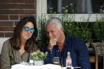 Amsterdam 21 augustus 2015
Bram Moszkowicz met vriendin Nynke Hogervorst
