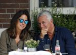 Amsterdam 21 augustus 2015
Bram Moszkowicz met vriendin Nynke Hogervorst