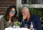 Amsterdam 21 augustus 2015
Bram Moszkowicz met vriendin Nynke Hogervorst