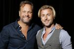 Hilversum 25 augustus 2015
Perspresentatie RTL in studio 21. Carlo Boszhard met vriend Herald