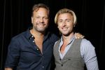 Hilversum 25 augustus 2015
Perspresentatie RTL in studio 21. Carlo Boszhard met vriend Herald