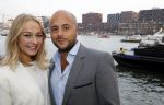 Amsterdam 19 augustus 2015 
Div bn ers eten bij restaurant op brug bij sail. Carolien Spoor en Jon Karthaus