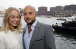 Amsterdam 19 augustus 2015 
Div bn ers eten bij restaurant op brug bij sail. Carolien Spoor en Jon Karthaus