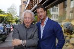Amsterdam 3 september 2015
Opening verbouwde pc hooftstraat. Cees Dam met Vincent ( voormalig Oger)
