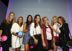 Amsterdam 27 augustus 2015
Presentatie tassenlijn TOV en Chantal Bles. Leontine Borsato Nicolette v Dam Annic v Wonderen Winonah de Jong en Quinty Trustfull