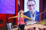 Hilversum 25 augustus 2015
Perspresentatie RTL in studio 21. Chantal janzen presenteert het