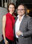Den Haag 31 augustus 2015
Dion Graus met vrouw bij opening Fafa dansschool.