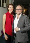 Den Haag 31 augustus 2015
Dion Graus met vrouw bij opening Fafa dansschool.