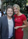 Amsterdam 20 augustus 2015
Winterpresentatie SBS6 in artis. Kim Lian v d Meij Dirk Zeelenberg  en Sandra Ysbrandy