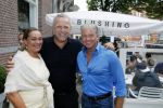 Amsterdam 21 augustus 2015 
Dries en Honoria Roelvink gaan in de nieuwe blushing van Gordon in Amsterdam een koffie drinken.
Dries en Honoria zijn binnenkort 5 jaar getrouwd