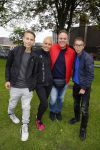 Amsterdam 6 september 2015
ALS Amsterdam City Swim in de grachten van Amsterdam met veel bekende nederlanders.
Mariska Bauer met Frans en zonen Christiaan en Jan