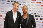 Amsterdam 29 juni 2015
Rainbow awards in Tuschinski.
Freek Bartels en zwemmer Johan Kenkhuis