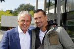 Hilversum 25 augustus 2015
Perspresentatie RTL in studio 21. Guido Weijers met Huub Stapel