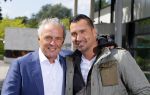 Hilversum 25 augustus 2015
Perspresentatie RTL in studio 21. Guido Weijers met Huub Stapel