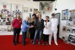 Uitgeest 29 augustus 2015
Henny Huisman en Jacques d Ancona bij expositie over de soundmixshow.