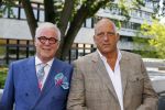 Hilversum 25 augustus 2015
Perspresentatie RTL in studio 21. Herman den Blijker en Reim Reimers