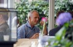 Amsterdam 1 september 2015 
Jaap Jongbloed op terras