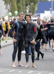 Amsterdam 6 september 2015
ALS Amsterdam City Swim in de grachten van Amsterdam met veel bekende nederlanders.
Jan Joost v Gangelen