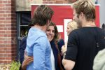 Amsterdam 19 augustus 2015 
Presentatie Expeditie Robinson deelnemers bij de westergasfabriek.. Sharon Doorson, Tim Douwsma, Marian Mudder, Teske de Schepper, Oscar Aerts, Sander Janson, Amara Onwuka, Elle Bandita, Kim Lammers, Kees van der Spek, Wietze de Jager, Klaas van der Eerden, Danny Ghosen, Sandra van Nieuwland, Anna Speller en Jaap Jongbloed met presentatoren Nicolette Kluijver en Dennis Weening