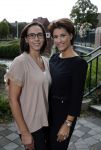 Amsterdam 3 september 2015 
Talkies Lunch bij Harbour club Kitchen Red.
Kristina Bozilovic met zus