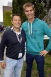 Amsterdam 6 september 2015
ALS Amsterdam City Swim in de grachten van Amsterdam met veel bekende nederlanders.
Mariska Hulscher kwam met vriend Toon en zijn kinderen