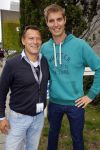 Amsterdam 6 september 2015
ALS Amsterdam City Swim in de grachten van Amsterdam met veel bekende nederlanders.
Mariska Hulscher kwam met vriend Toon en zijn kinderen