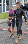 Amsterdam 6 september 2015
ALS Amsterdam City Swim in de grachten van Amsterdam met veel bekende nederlanders.
Mariska Bauer met Frans en zonen Christiaan en Jan