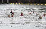 Amsterdam 6 september 2015
ALS Amsterdam City Swim in de grachten van Amsterdam met veel bekende nederlanders.
Mariska Bauer met Frans en zonen Christiaan en Jan