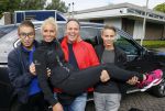 Amsterdam 6 september 2015
ALS Amsterdam City Swim in de grachten van Amsterdam met veel bekende nederlanders.
Mariska Bauer met Frans en zonen Christiaan en Jan
