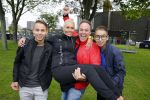 Amsterdam 6 september 2015
ALS Amsterdam City Swim in de grachten van Amsterdam met veel bekende nederlanders.
Mariska Bauer met Frans en zonen Christiaan en Jan