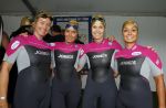 Amsterdam 6 september 2015
ALS Amsterdam City Swim in de grachten van Amsterdam met veel bekende nederlanders.
Mariska Bauer met Frans en zonen Christiaan en Jan