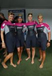 Amsterdam 6 september 2015
ALS Amsterdam City Swim in de grachten van Amsterdam met veel bekende nederlanders.
Mariska Bauer met Frans en zonen Christiaan en Jan