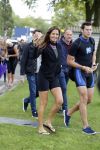 Amsterdam 6 september 2015
ALS Amsterdam City Swim in de grachten van Amsterdam met veel bekende nederlanders.
Mariska Hulscher kwam met vriend Toon en zijn kinderen