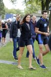 Amsterdam 6 september 2015
ALS Amsterdam City Swim in de grachten van Amsterdam met veel bekende nederlanders.
Mariska Hulscher kwam met vriend Toon en zijn kinderen